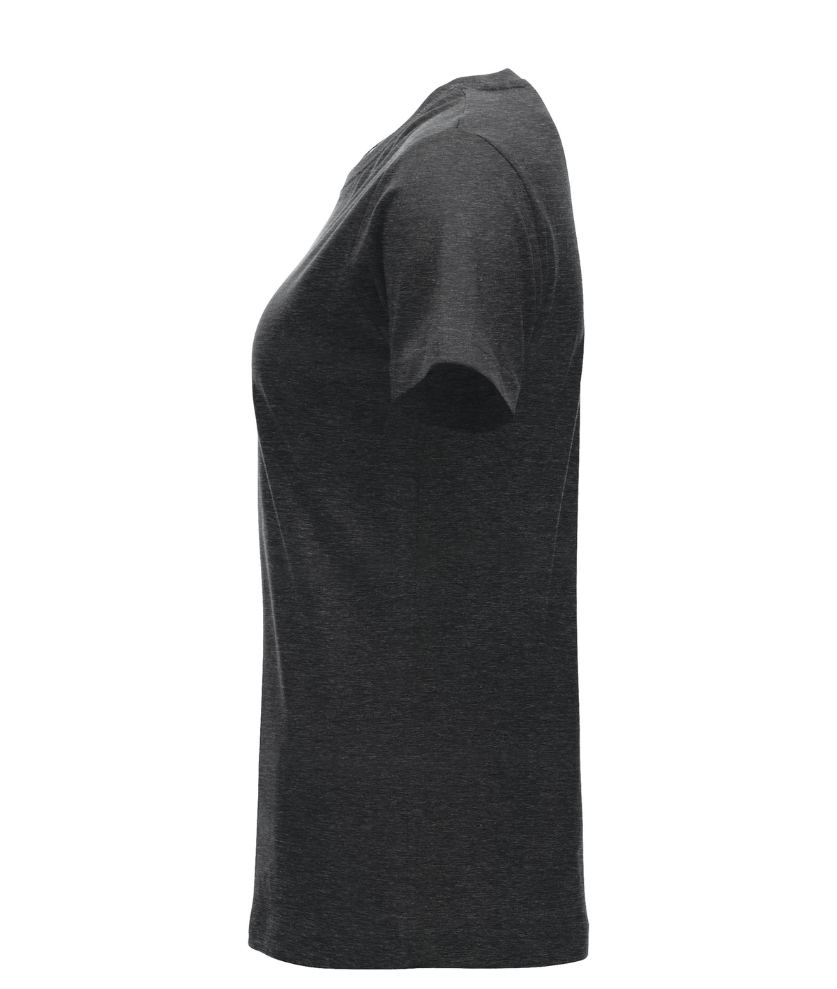 Clique New Classic-T – dame – Antrasittmelert – venstre side
