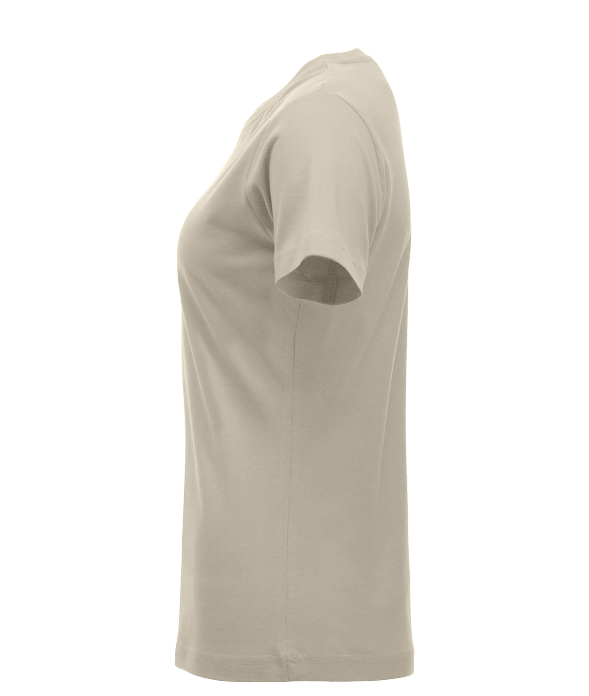 Clique New Classic-T – dame – Lys khaki – venstre side