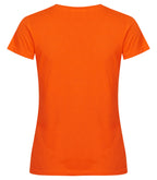 Clique New Classic-T – dame – Signaloransje – bakside