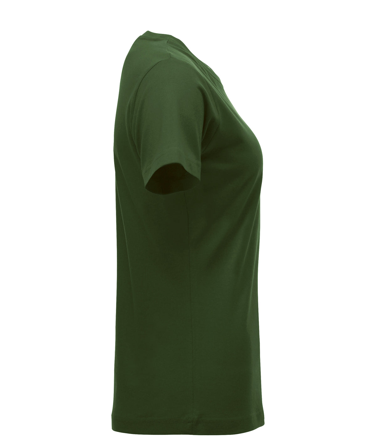 Clique New Classic-T – dame – Flaskegrønn – høyre side