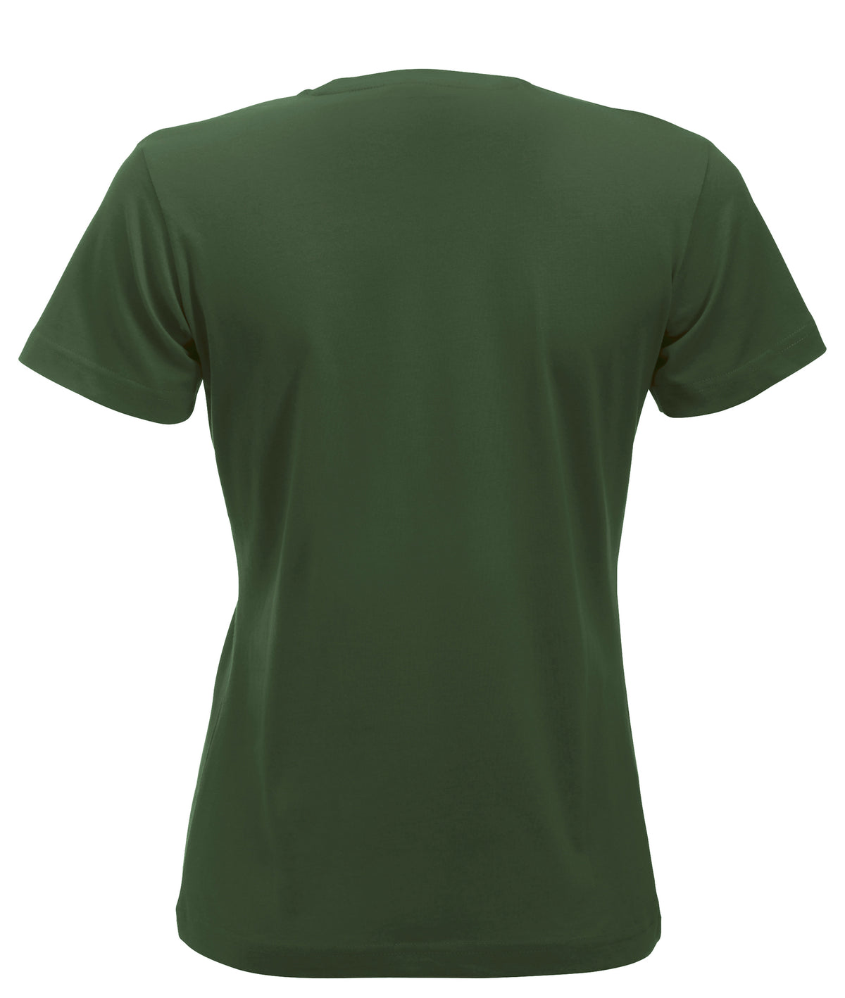 Clique New Classic-T – dame – Flaskegrønn – bakside