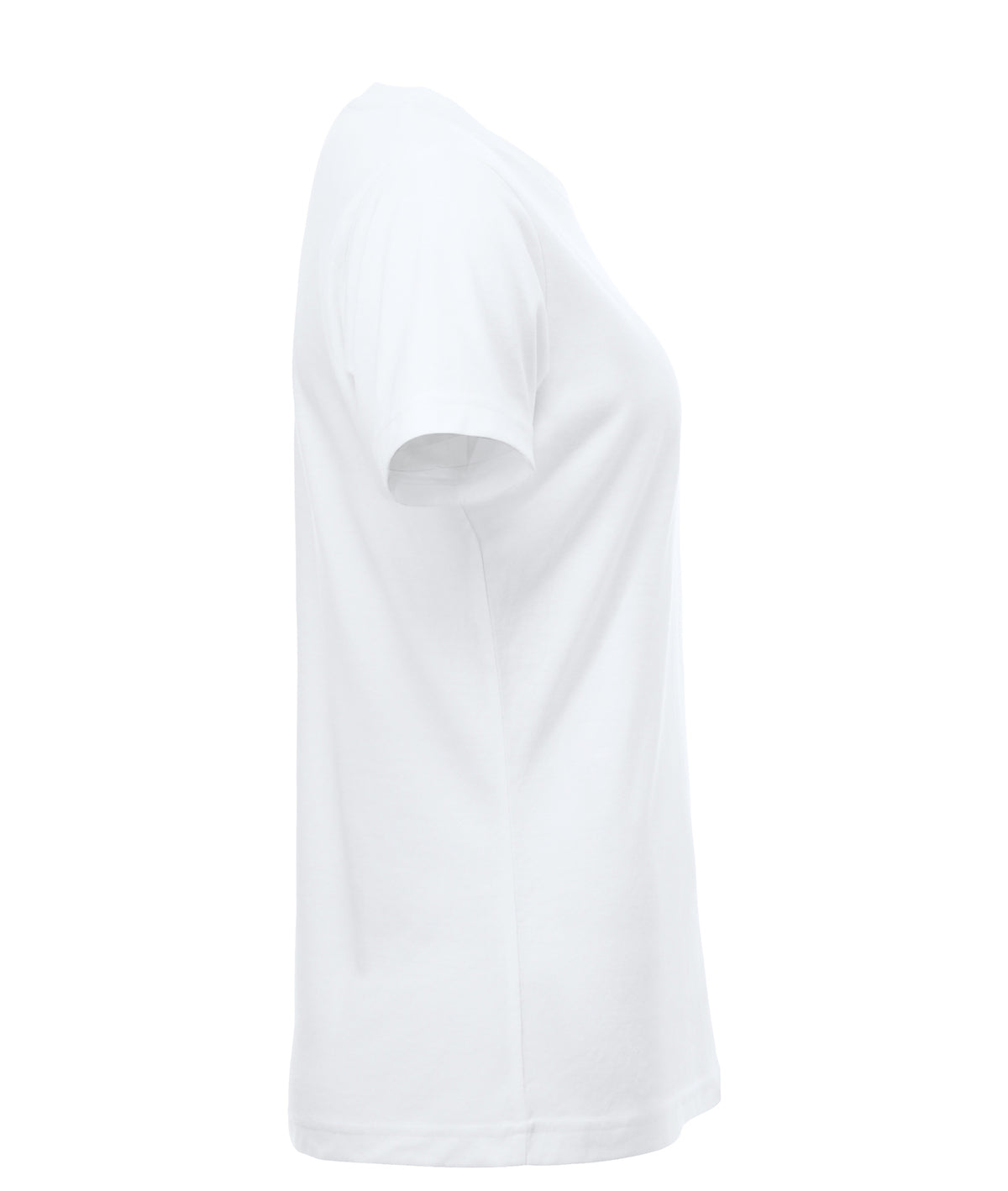 Clique New Classic-T – dame – Hvit – høyre side
