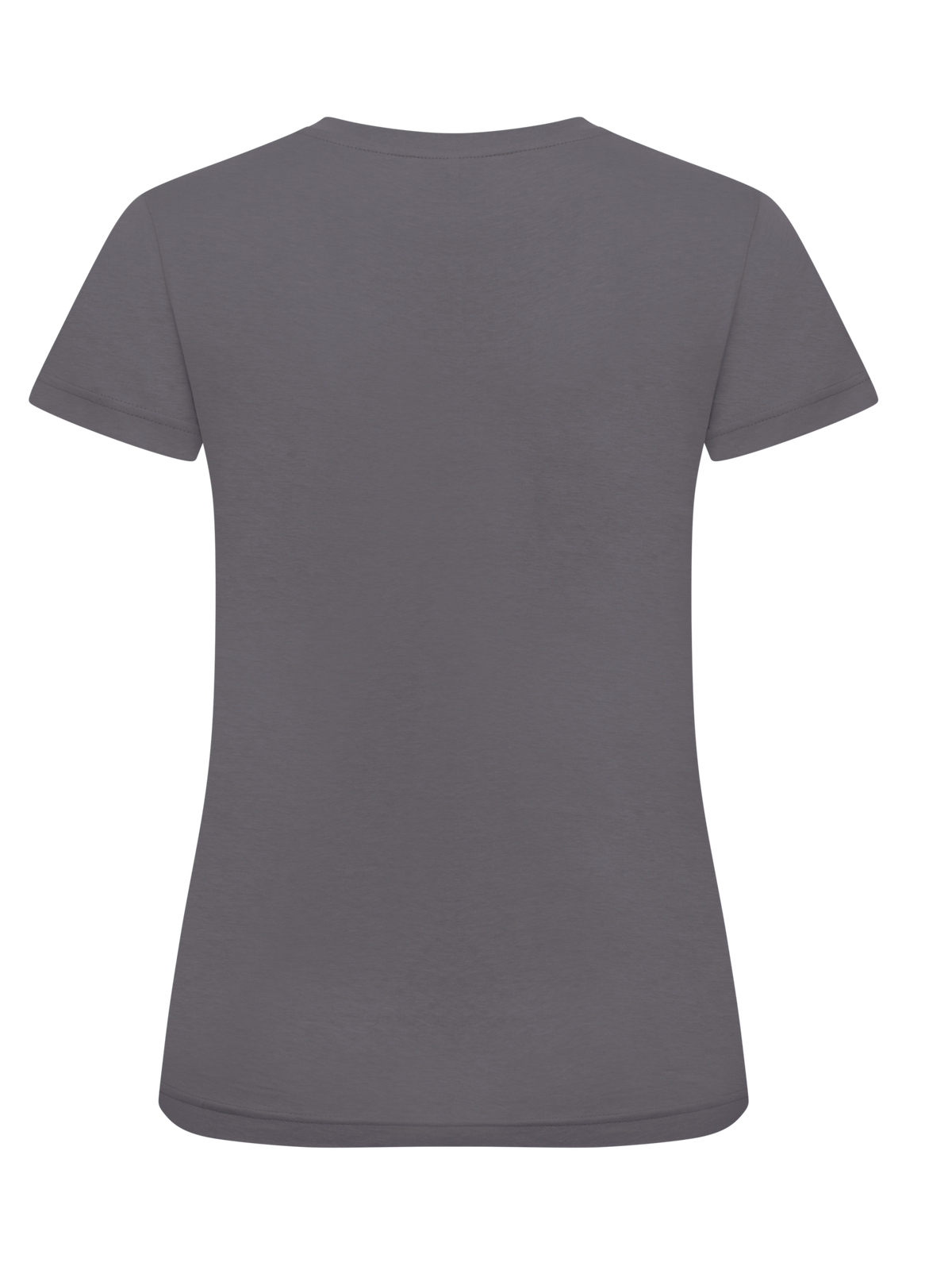 Clique New Classic-T – dame – Metallgrå – bakside