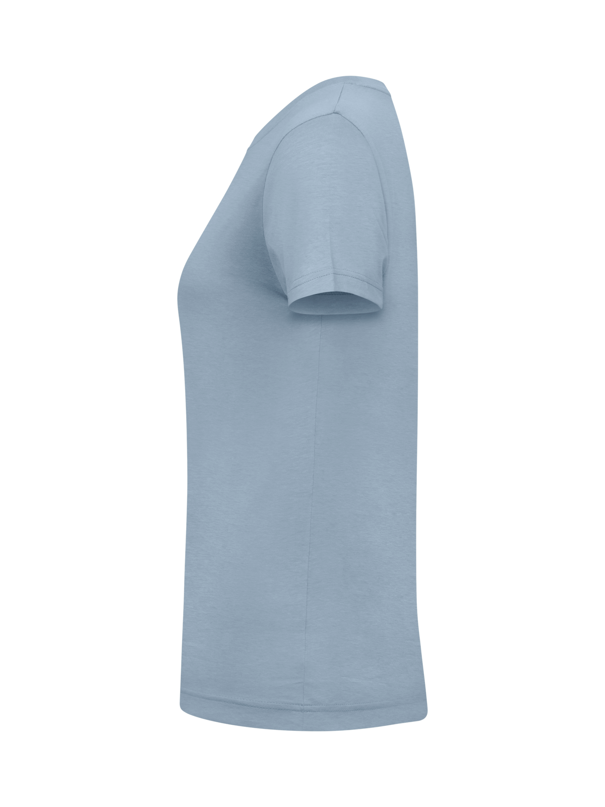 Clique New Classic-T – dame – Myk blå – venstre side