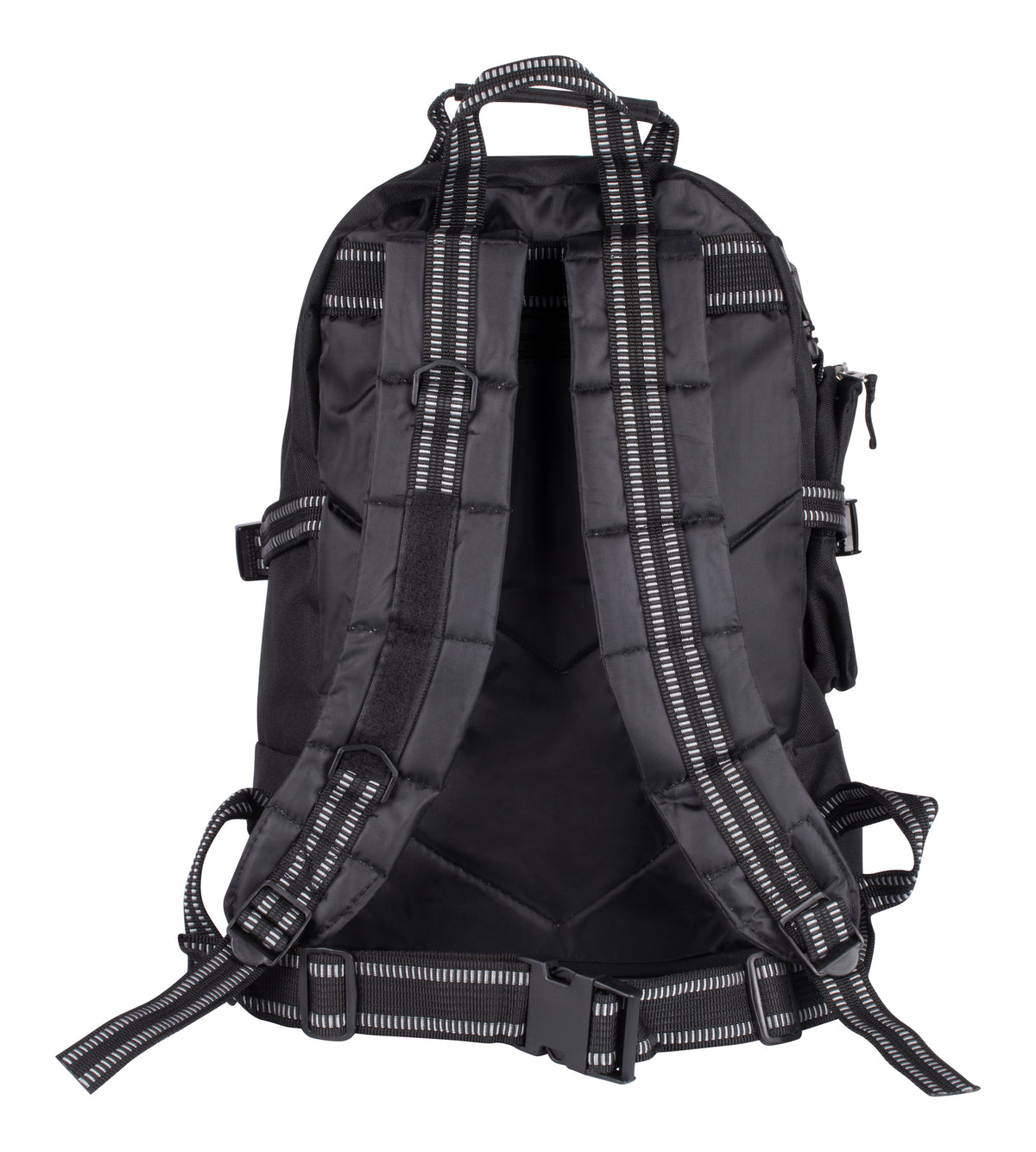 Clique Backpack – Svart – bakside