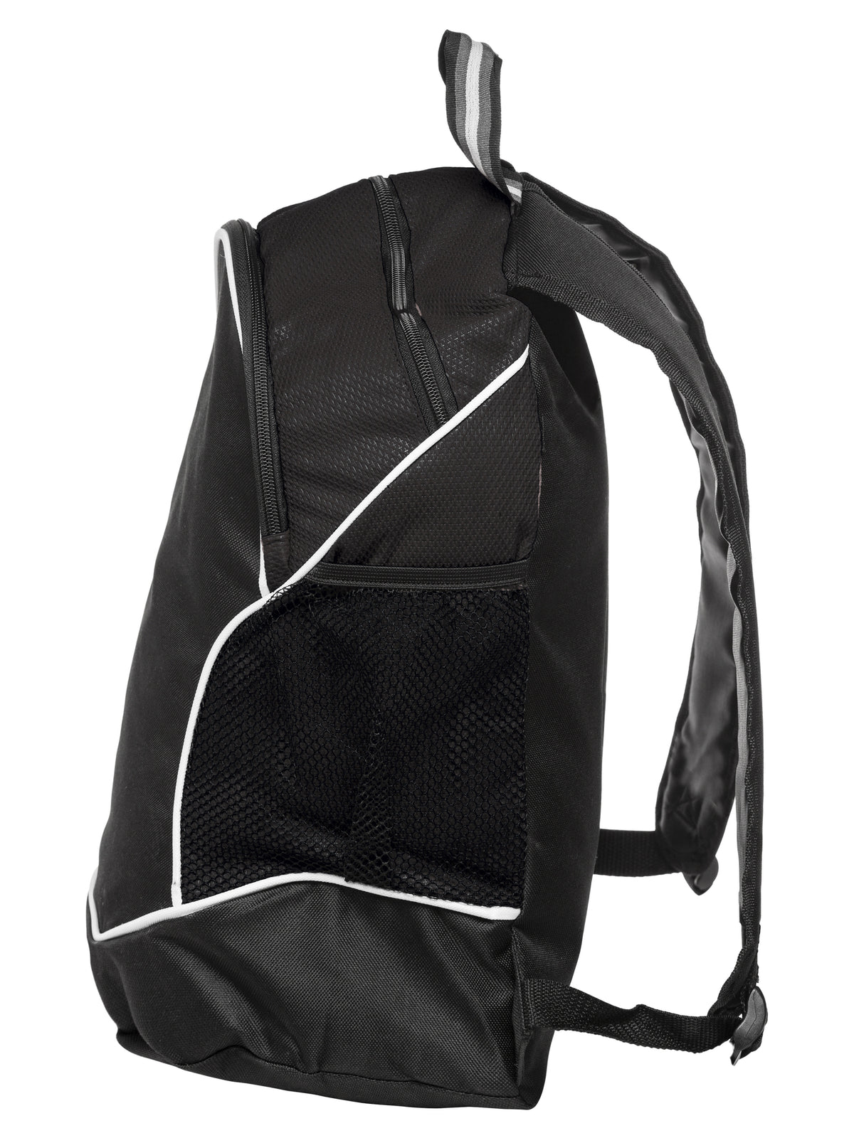 Clique Basic Backpack – Svart – venstre side