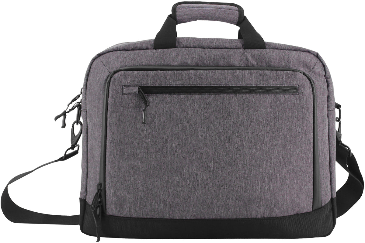 Clique Laptop Bag – Antrasittmelert – forside