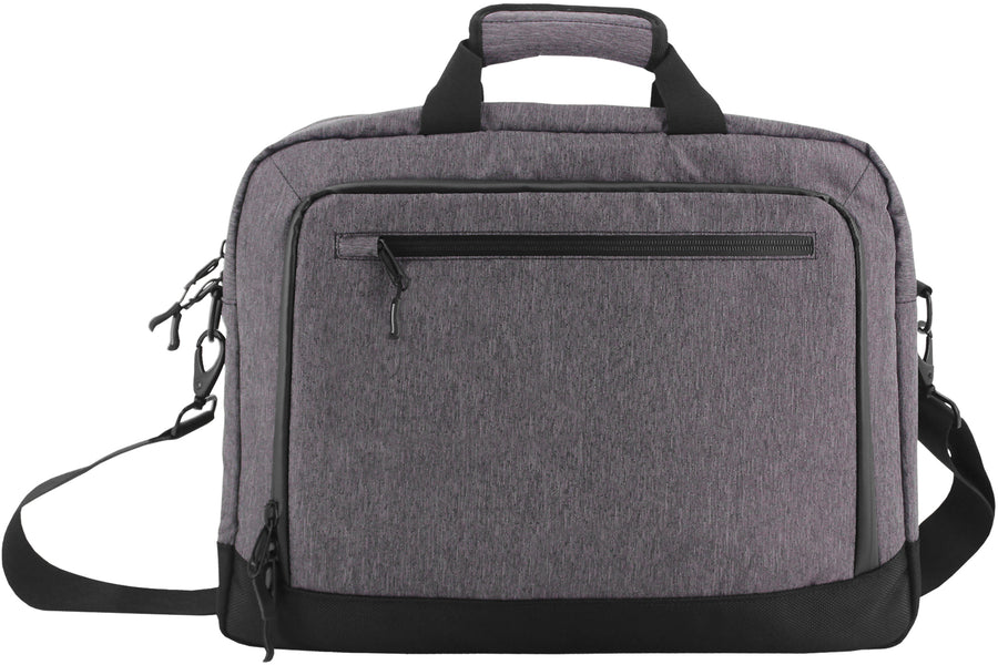 Clique Laptop Bag – Antrasittmelert – forside