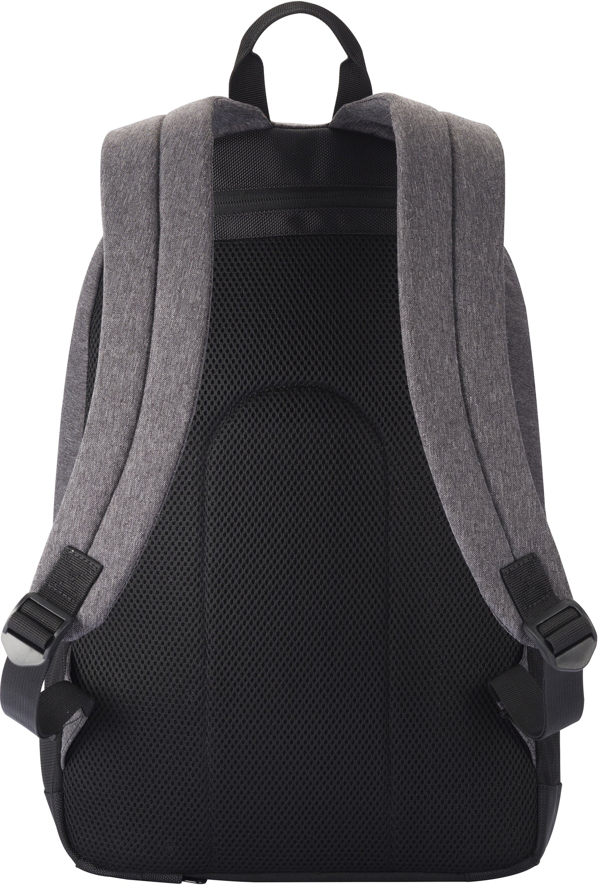Clique Street Backpack – Antrasittmelert – bakside