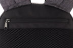Clique Street Backpack – Antrasittmelert – detalj