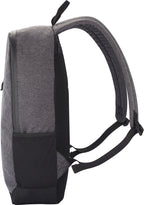 Clique Street Backpack – Antrasittmelert – venstre side