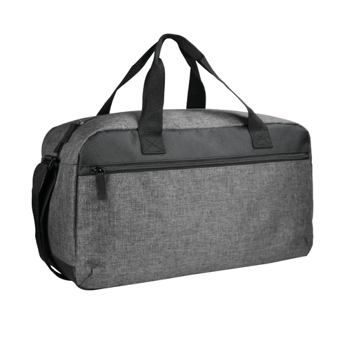 Clique Melange Travel Bag – Gråmelert – forside