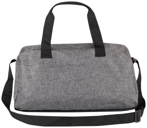 Clique Melange Travel Bag – Gråmelert – bakside