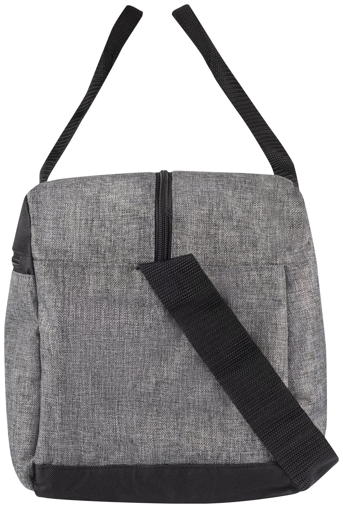 Clique Melange Travel Bag – Gråmelert – høyre side