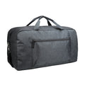Clique Prestige Dufflebag – Antrasittmelert – forside