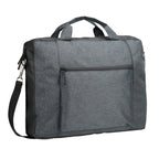 Clique Prestige Briefcase – Antrasittmelert – forside