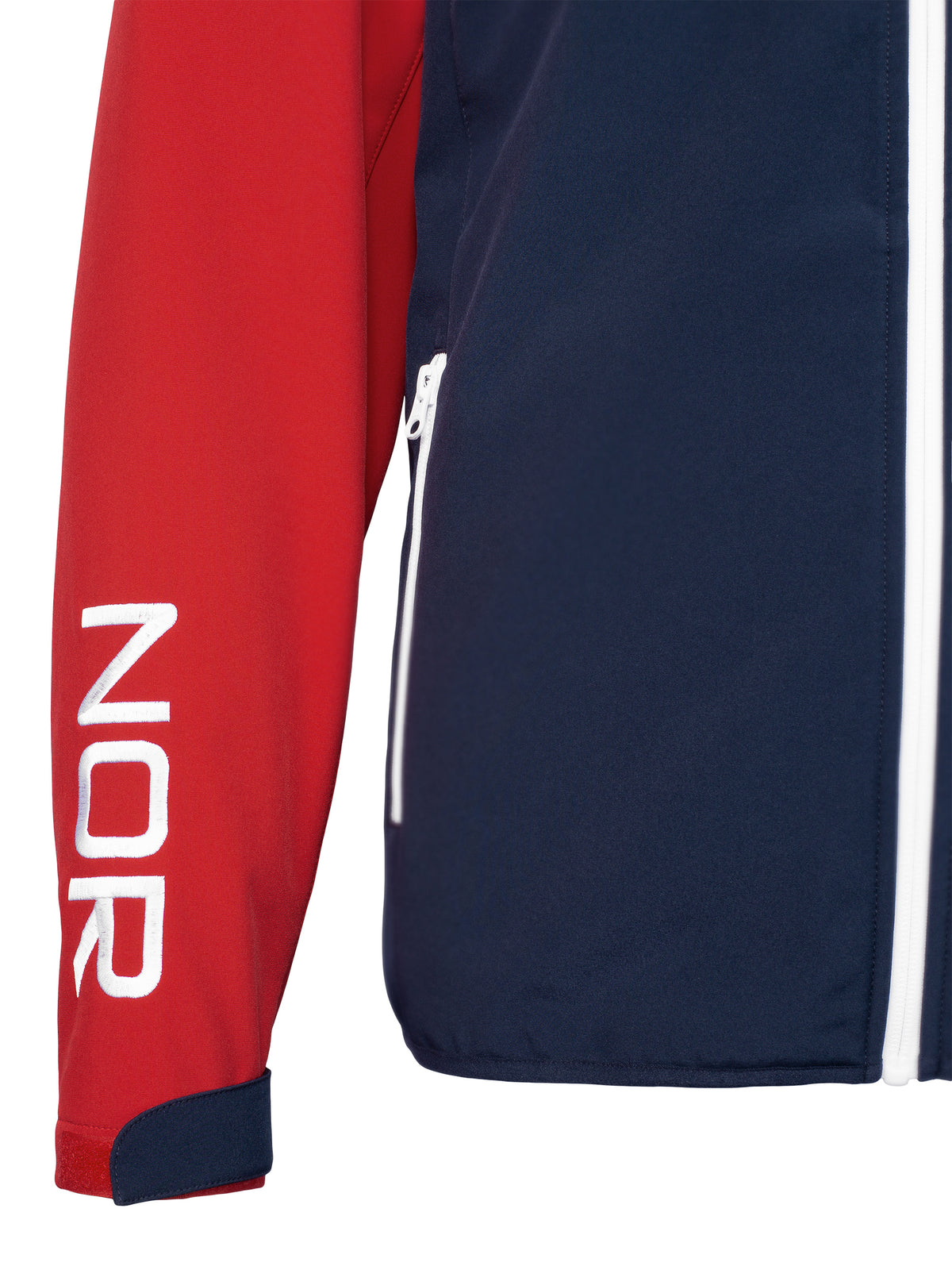 Clique NOR Hoody Softshell Jacket – herre – Mørk marineblå – detalj