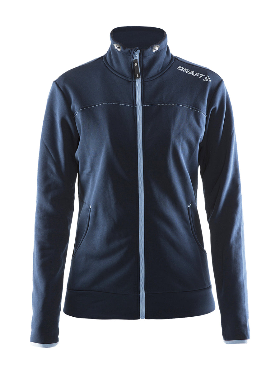 Craft Leisure Jacket – dame – Mørk marineblå, forside