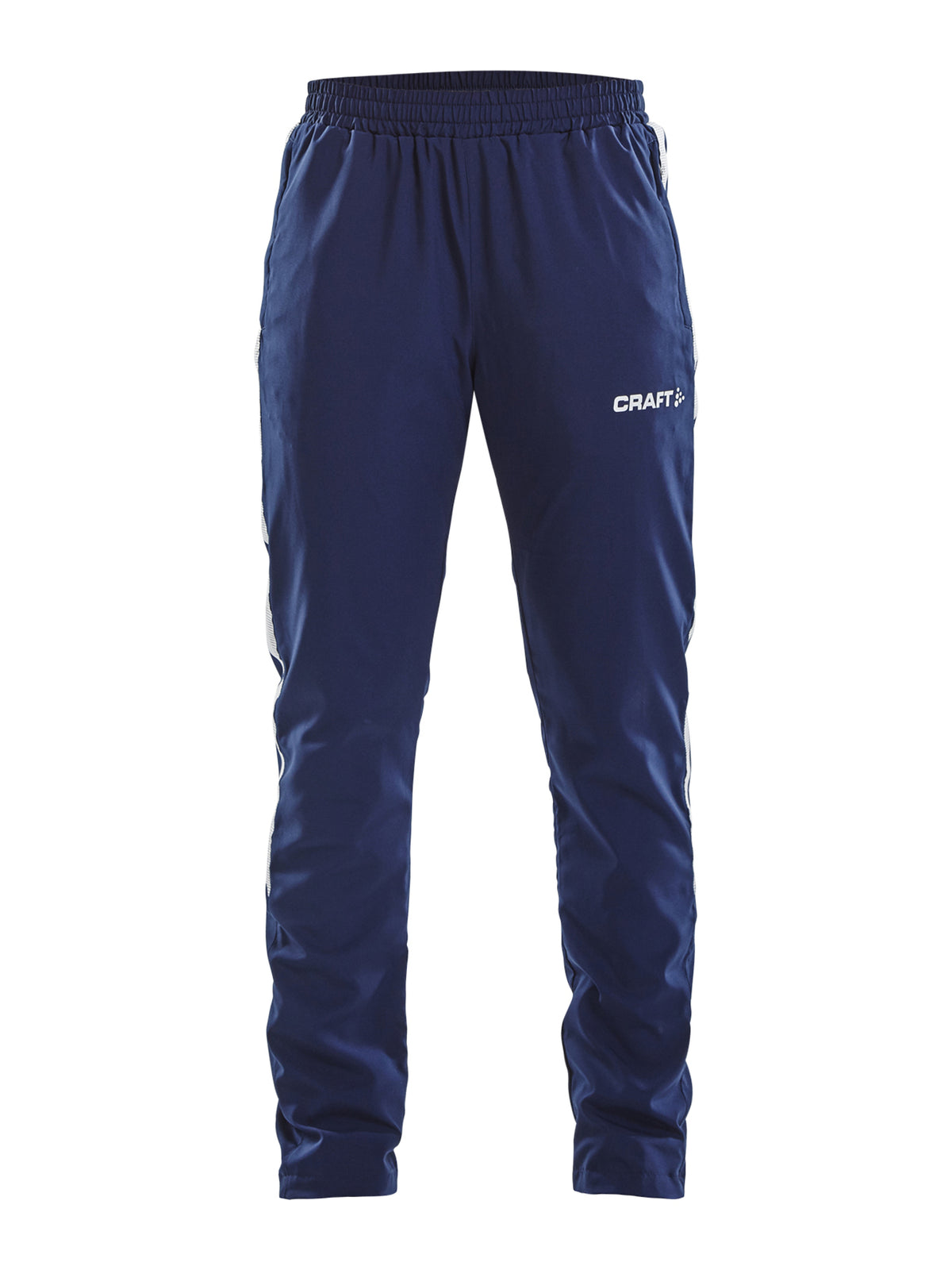 Craft Pro Control Woven Pants – dame – Marineblå / Hvit, forside