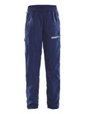 Craft Pro Control Woven Pants – junior – Marineblå / Hvit, forside