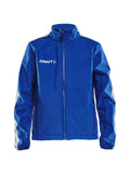 Craft Pro Control Softshell Jacket – junior – Club Cobolt, forside
