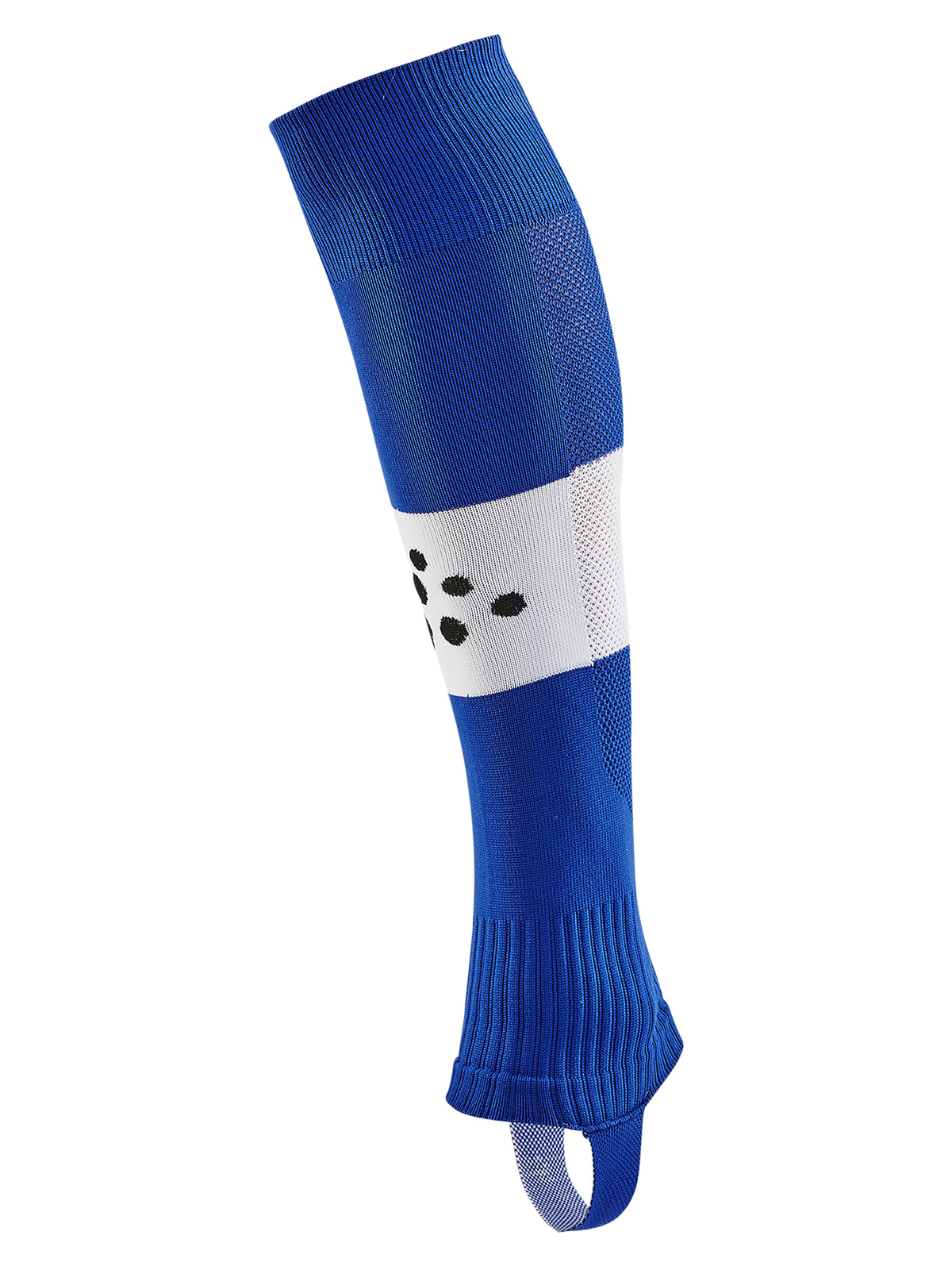 Craft Pro Control Stripe W-O Foot Socks Senior – Royal / Hvit, forside