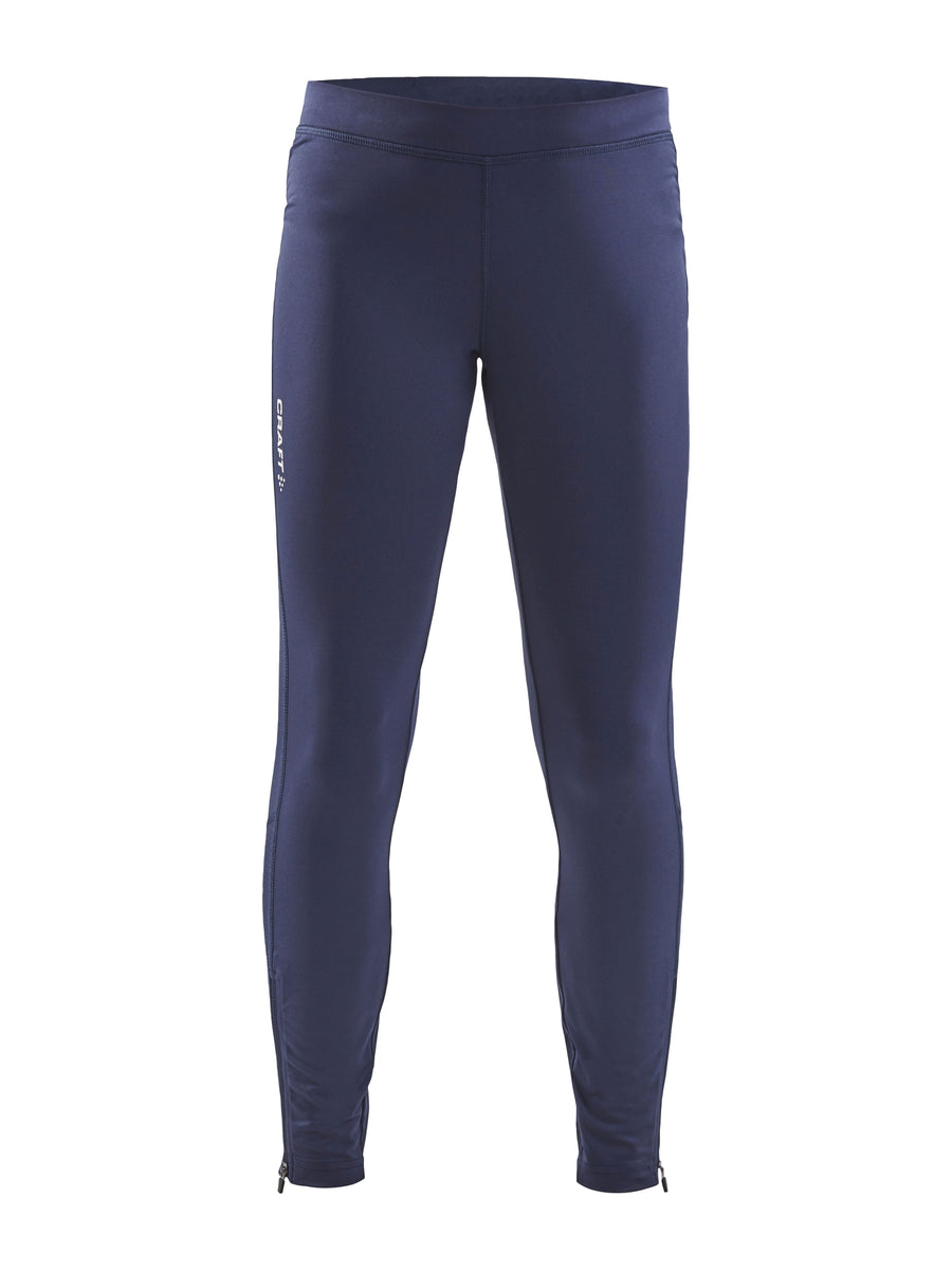 Craft Rush Zip Tights – junior – Marineblå, forside