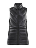 Craft Light down vest – dame – Svart, forside