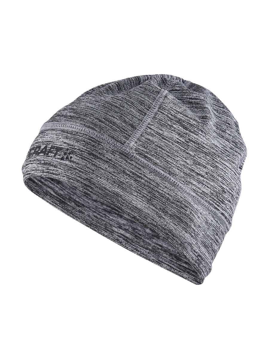 Craft CORE Essence Thermal Hat – Mørk gråmelert, forside