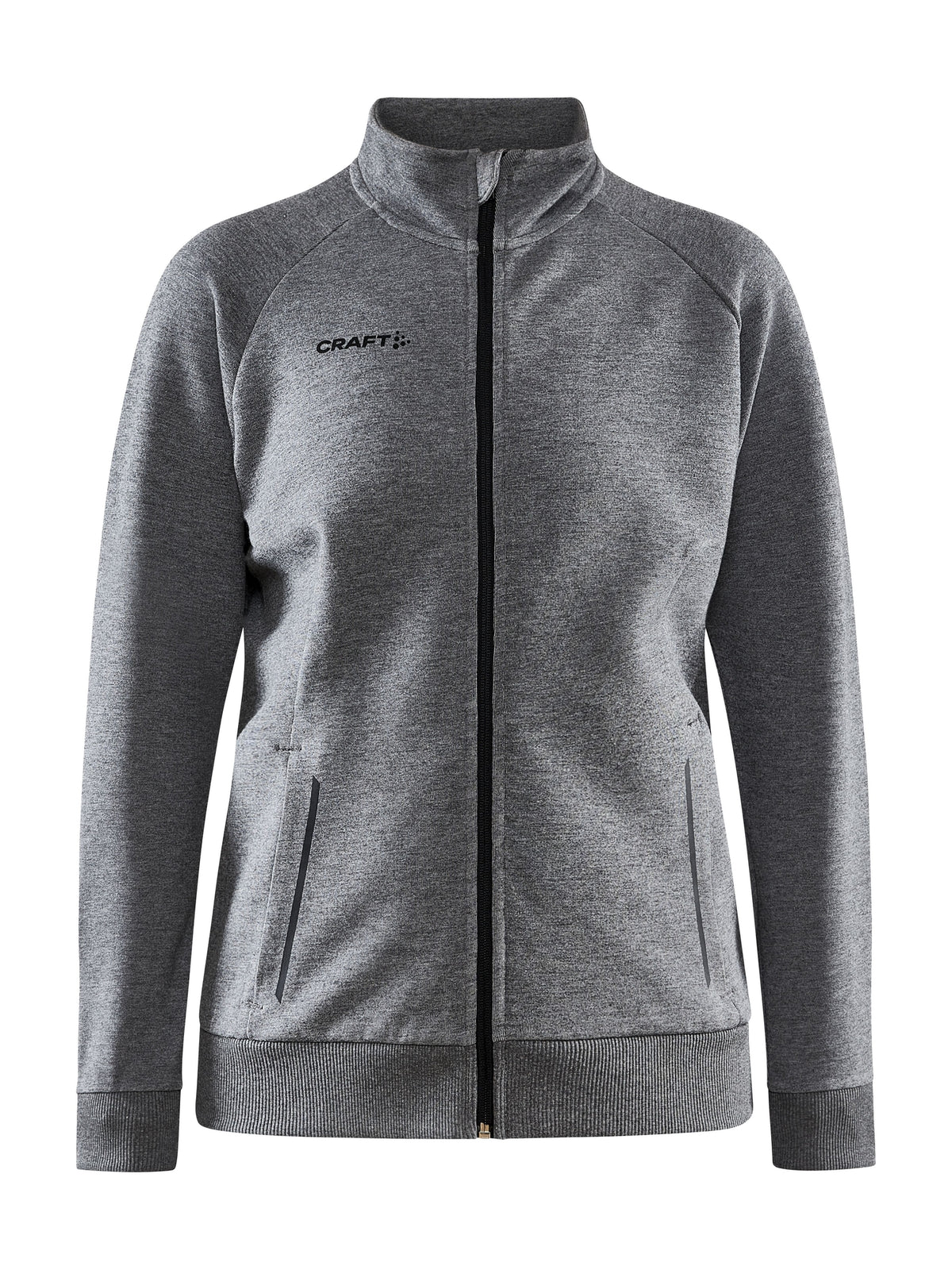Craft CORE Soul Full Zip Jacket – dame – Mørk gråmelert, forside