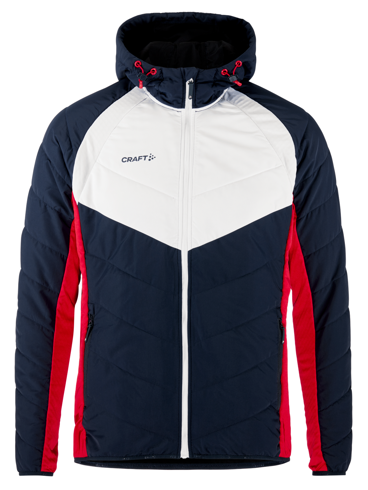 Craft NOR ADV Explore Hybrid Jacket – herre – Blaze / Hvit, forside
