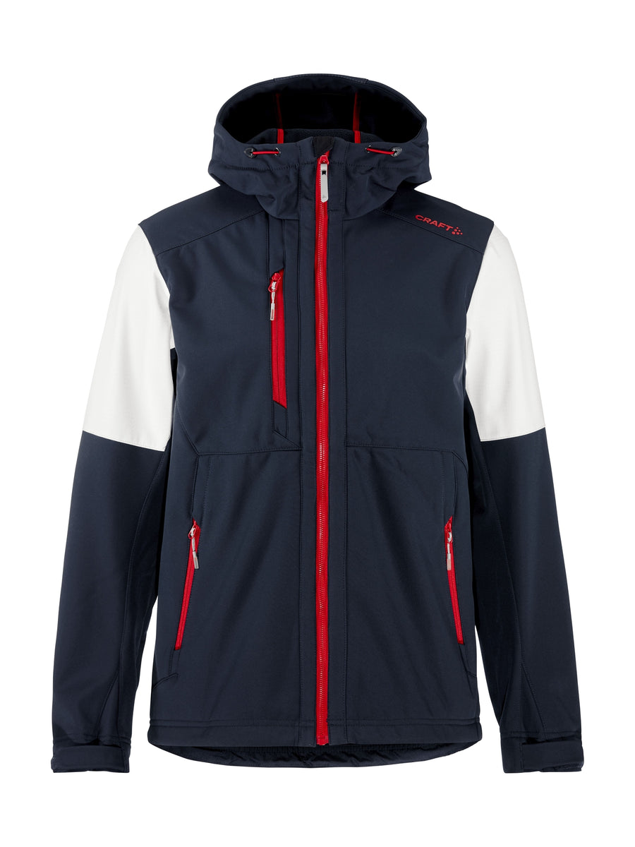 Craft NOR Highland Jacket – herre – Blaze / Hvit, forside