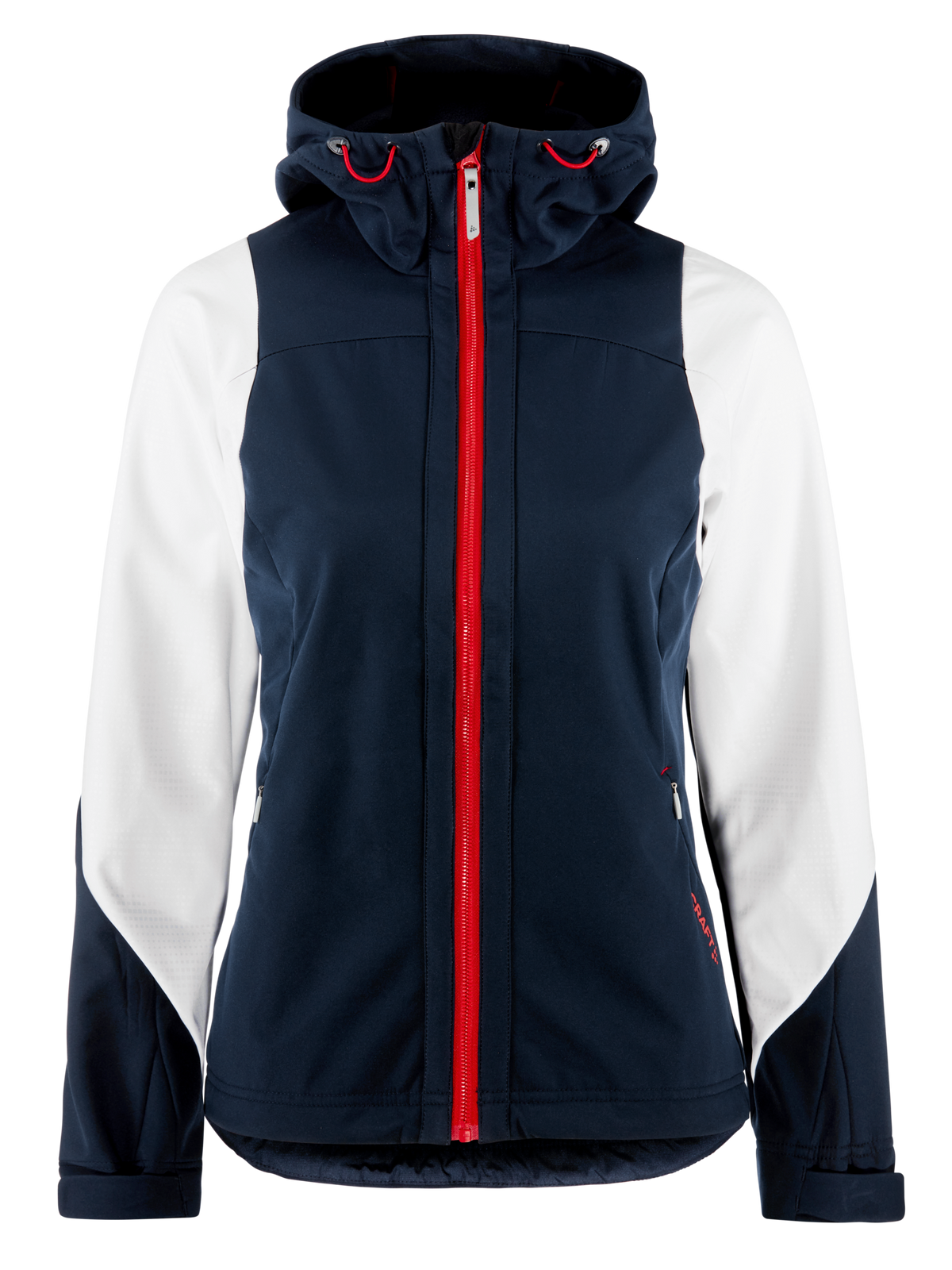 Craft NOR Highland Jacket – dame – Blaze / Hvit, forside