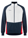 Craft NOR Adv Nordic Ski Club Jacket – herre – Blaze / Hvit, forside