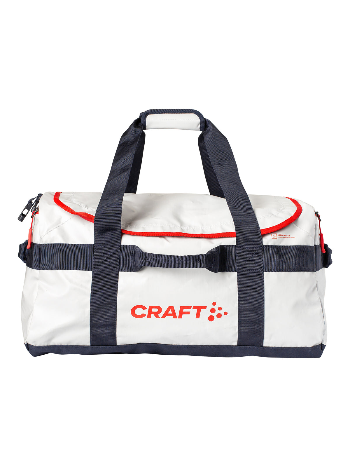 Craft NOR ADV Entity Duffel 70 L – Blaze / Hvit, forside
