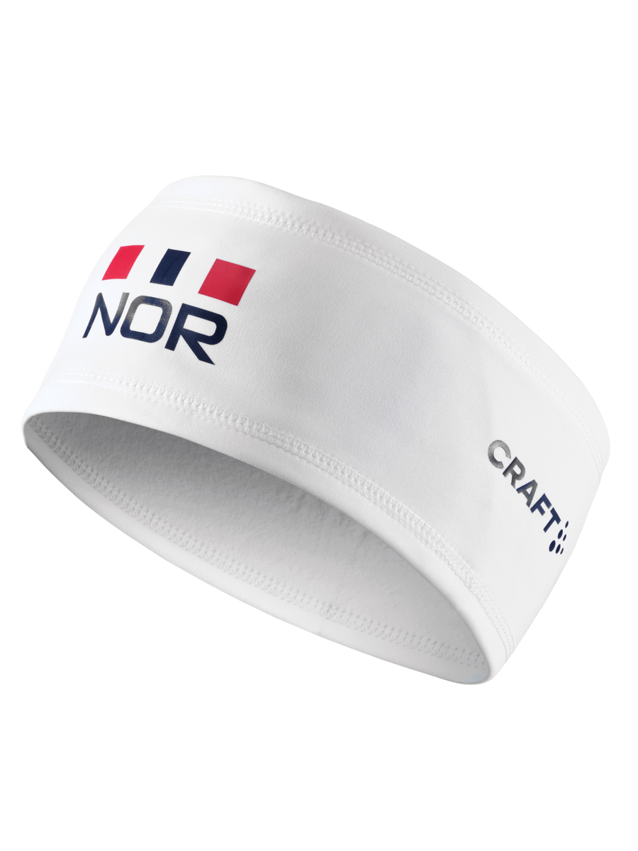 Craft NOR Zone Thermal Headband – Hvit, forside