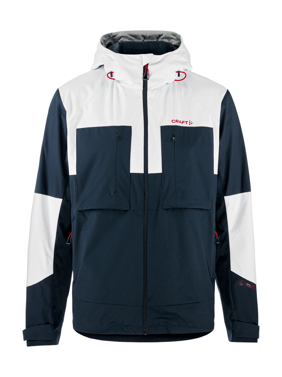 Craft NOR Adv Backcountry Jacket – herre – Blaze / Hvit, forside