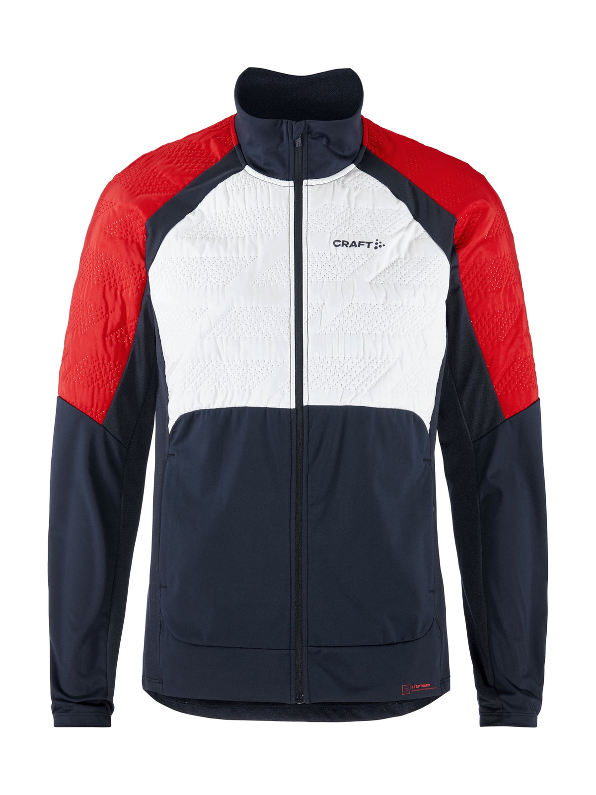 Craft NOR ADV Nordic Training Speed Jacket – herre – Blaze / Klar rød, forside