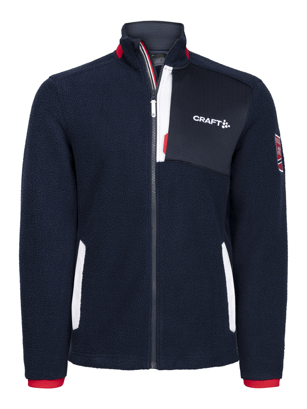 Craft Craft Skipool Fleece – herre – Blaze, forside