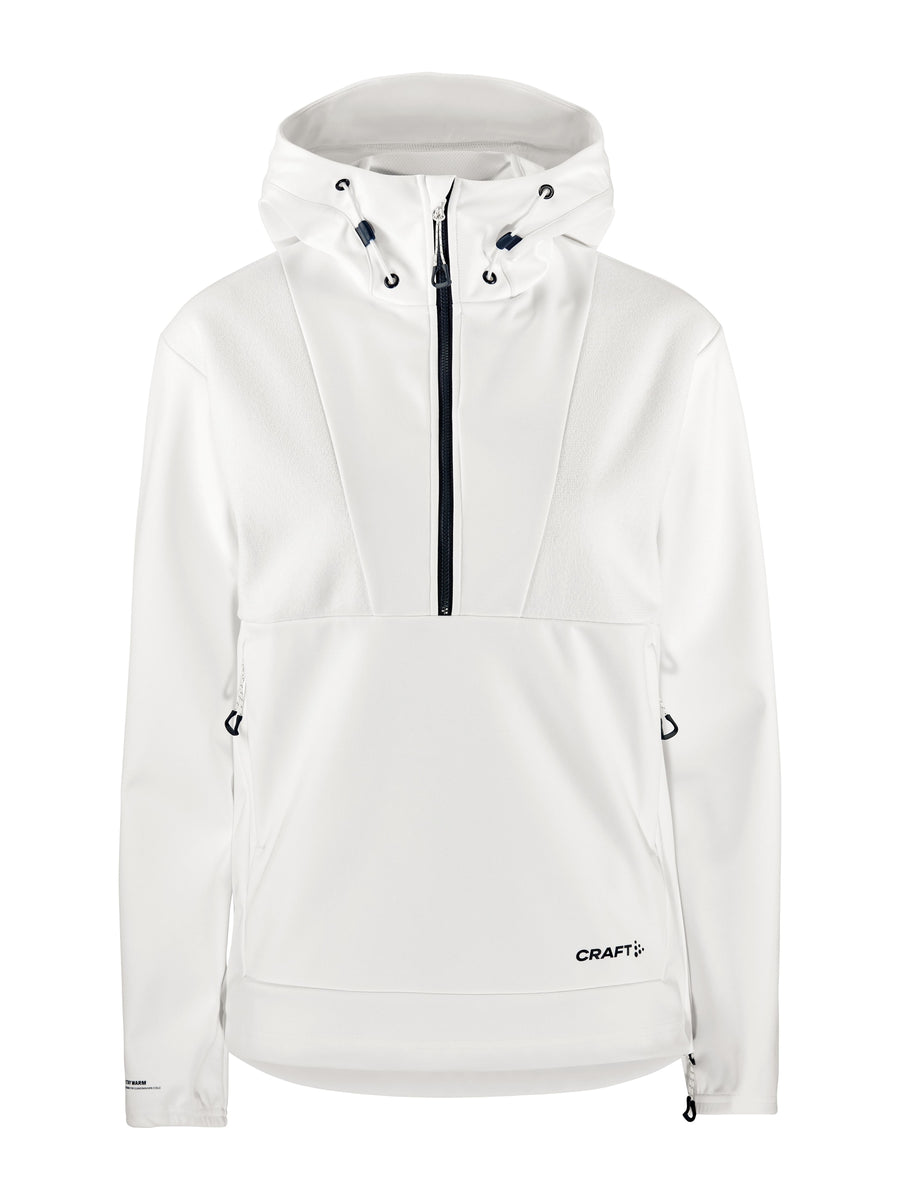 Craft Nor Adv Backcountry Anorak – dame – Hvit / Blaze, forside