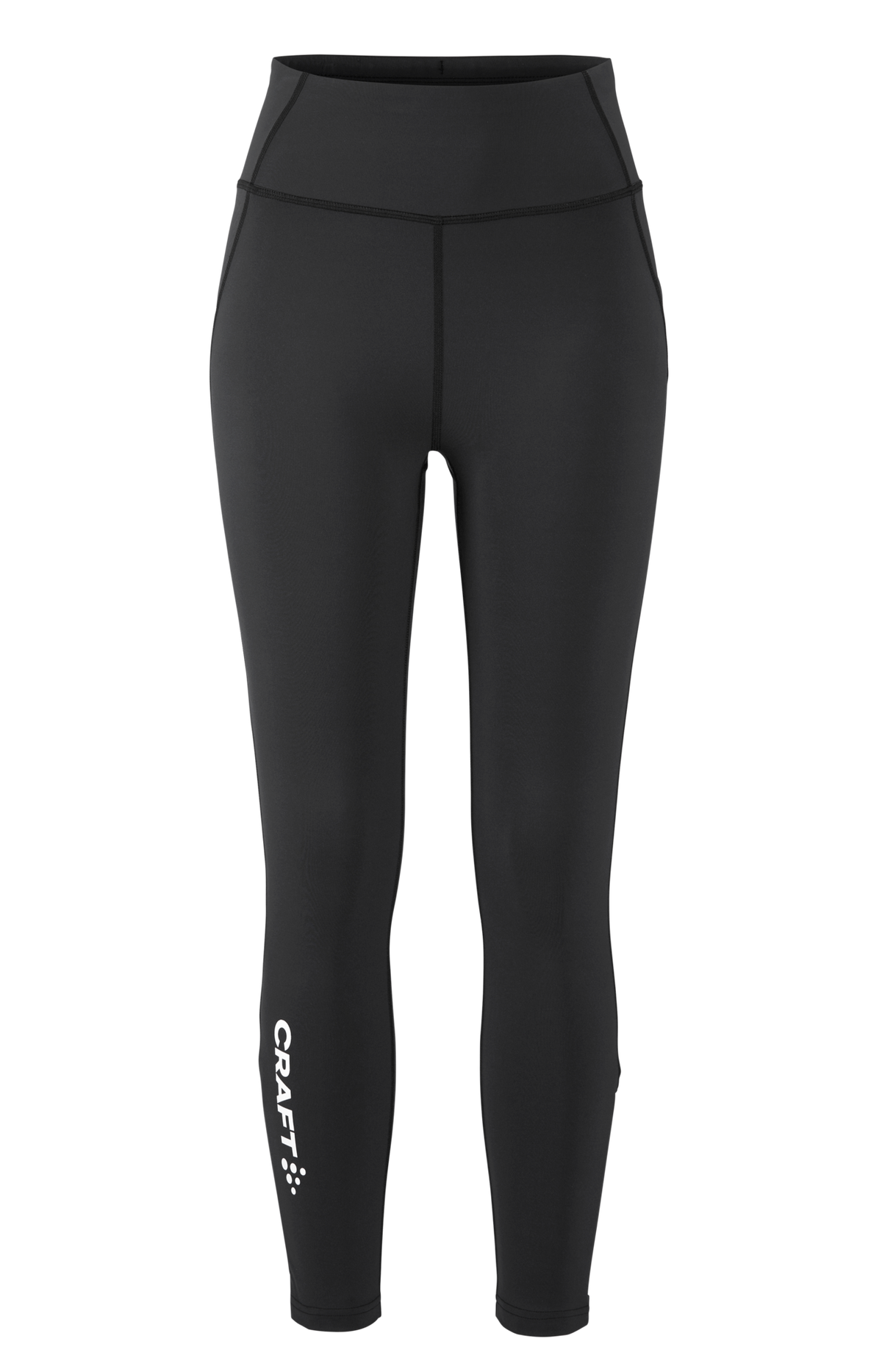 Craft Rush 2.0 Zip Tights – dame – Svart, forside