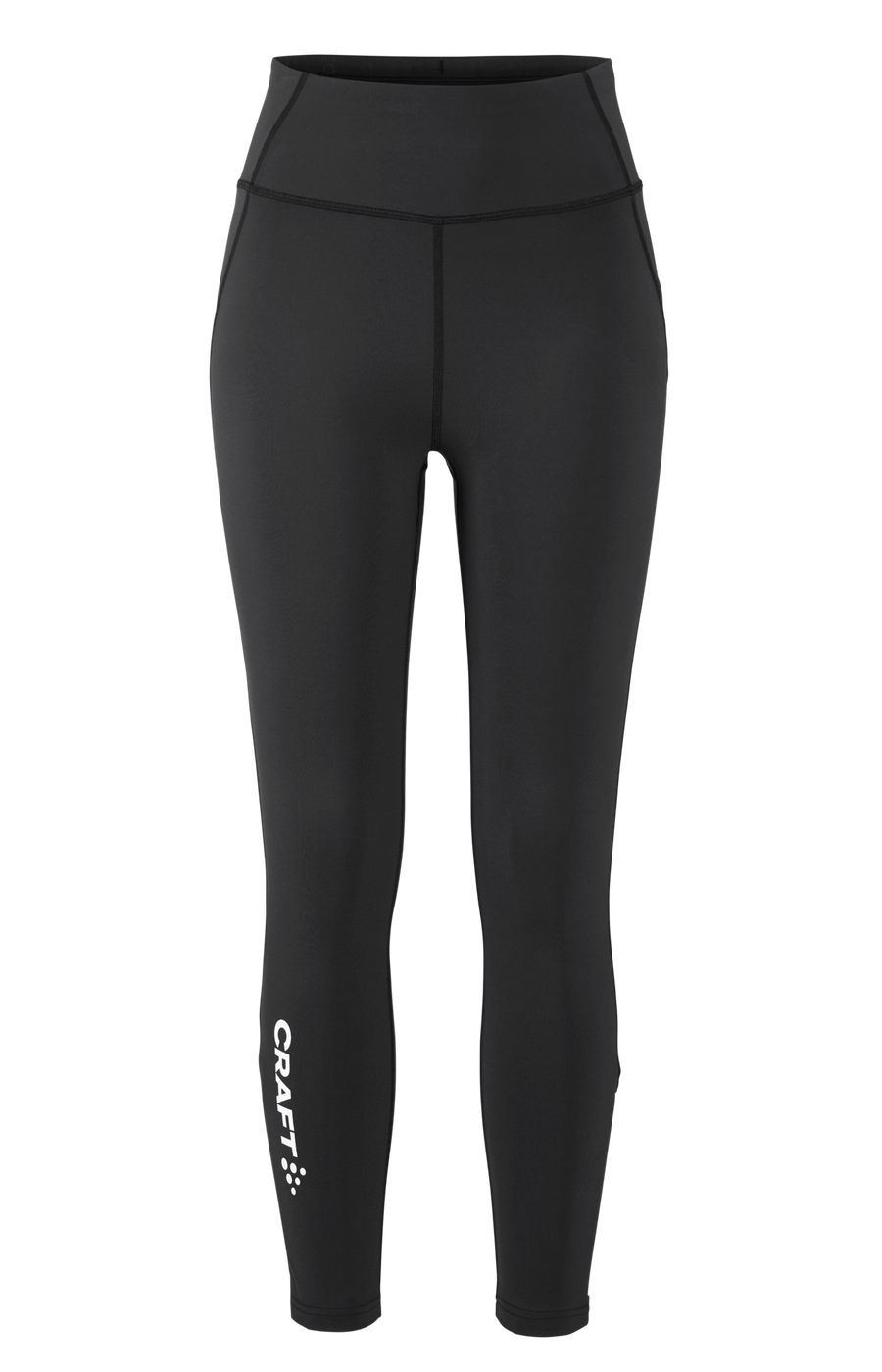 Craft Rush 2.0 Zip Tights – dame – Svart, forside