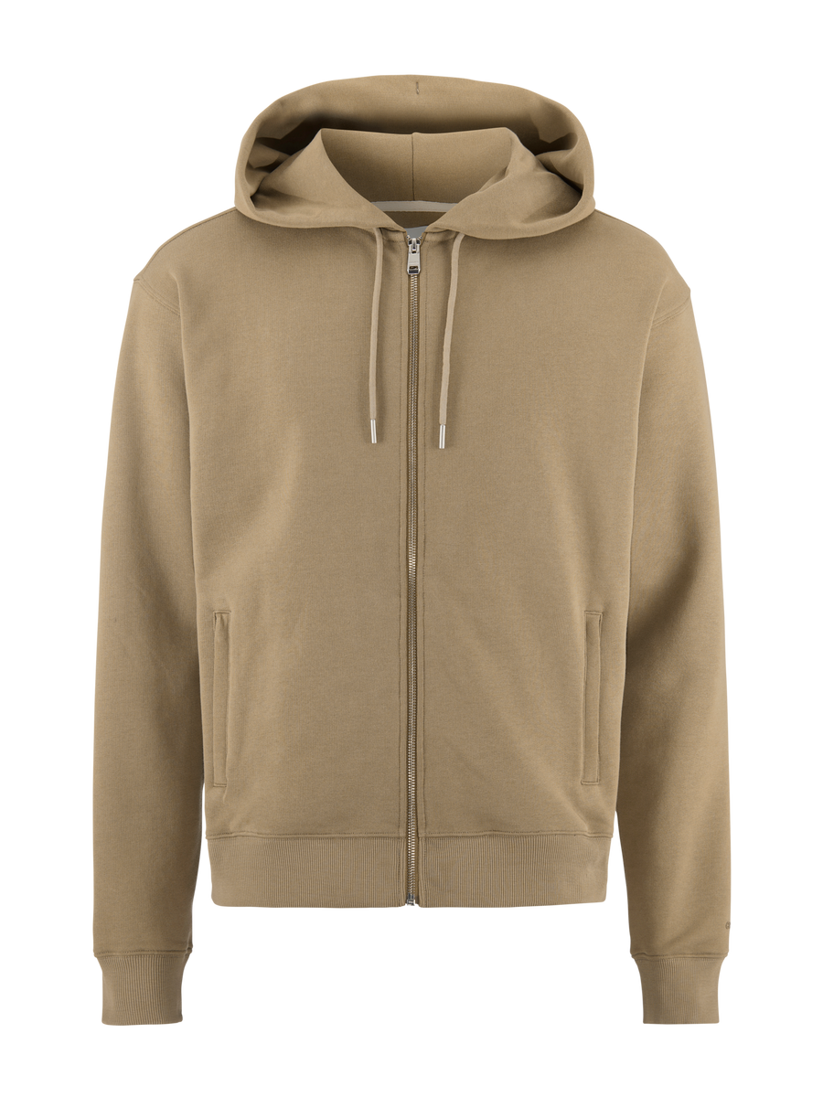 Craft Frequent FZ Hoodie – herre – Taupe, forside