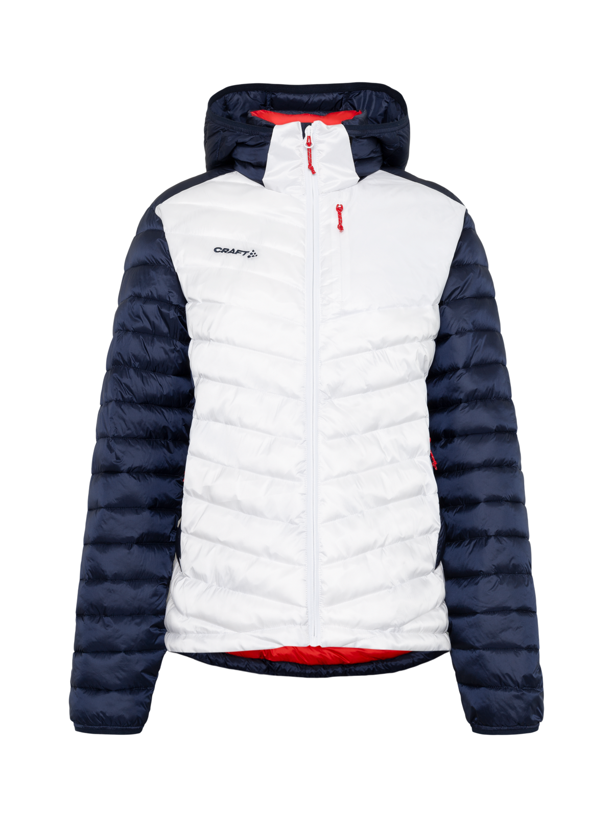 Craft NOR Core Explore Lt. Insulation Jkt – dame – Blaze / Klar rød, forside