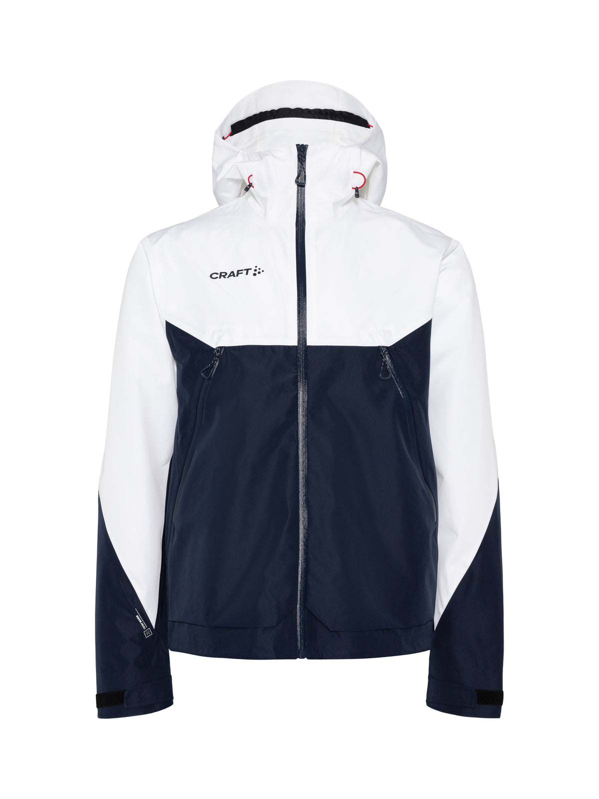 Craft NOR ADV Explore Shell Jkt – herre – Hvit / Blaze, forside
