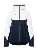 Craft NOR ADV Explore Shell Jkt – dame – Hvit / Blaze, forside