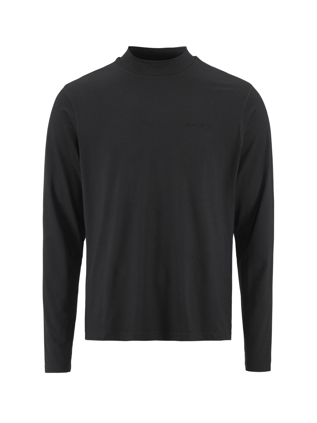 Craft Flow MN LS – herre – Svartmelert, forside