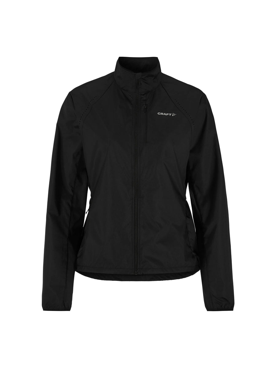 Craft Essence Wind Jacket 2 – dame – Svart, forside