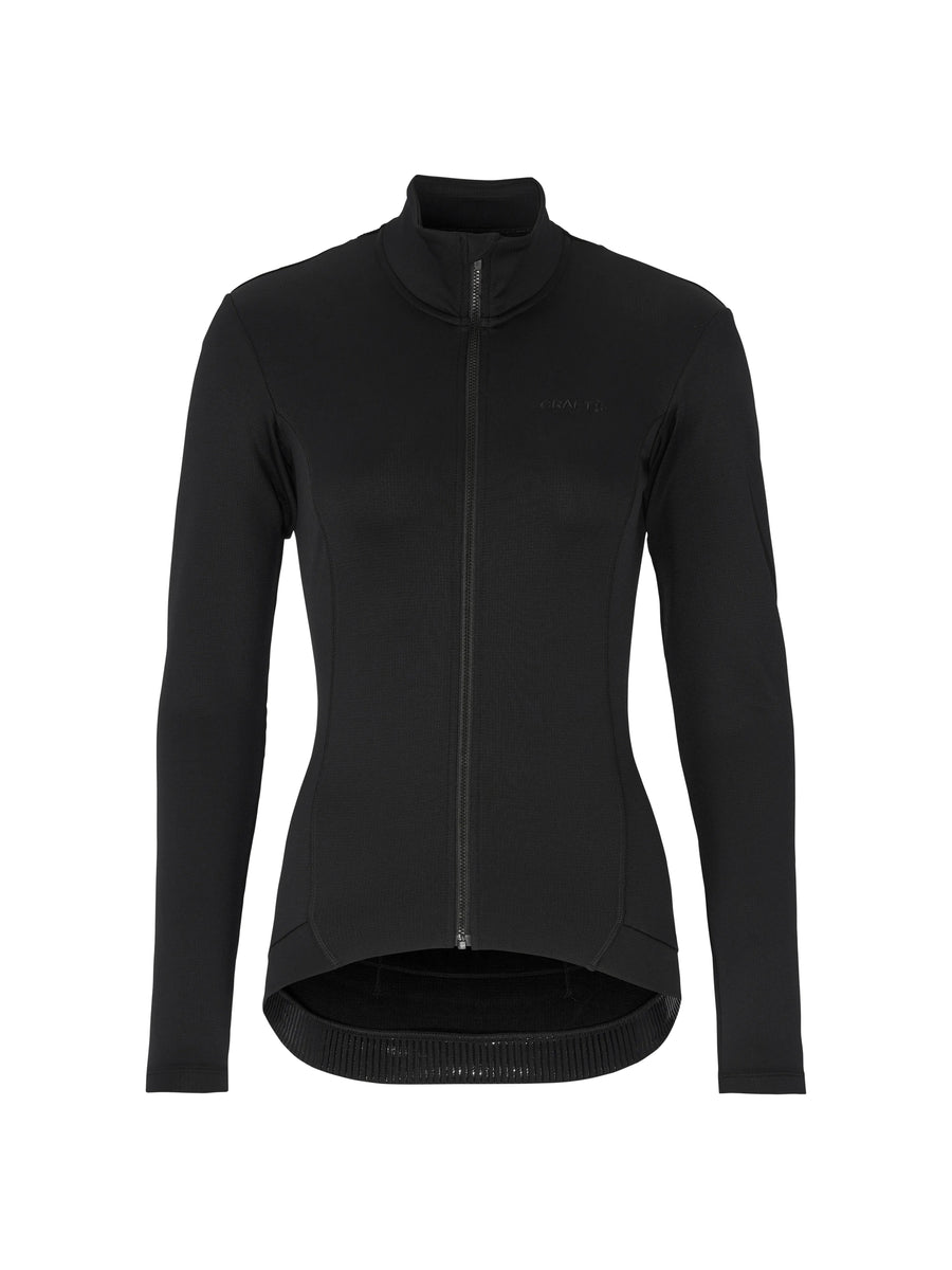 Craft SubZ LS Jersey 2 – dame – Svart, forside