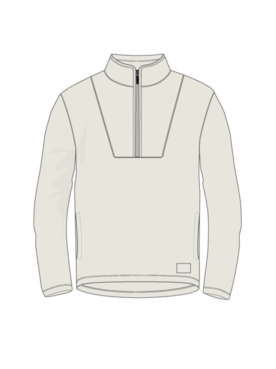 Craft NOR Join Pile Fleece HZ – herre – Tofu, forside